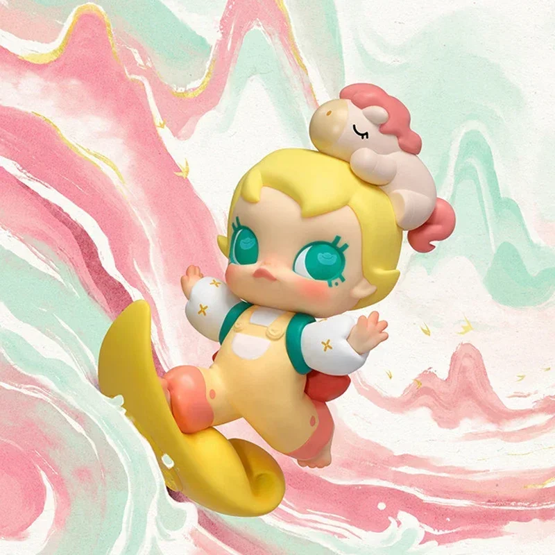 

POP MART The Golden Gallop Series Mystery Box Подлинная глухая коробка Guess Toys Сумка Орнамент Фигурки Домашний декор Настольные куклы Модель