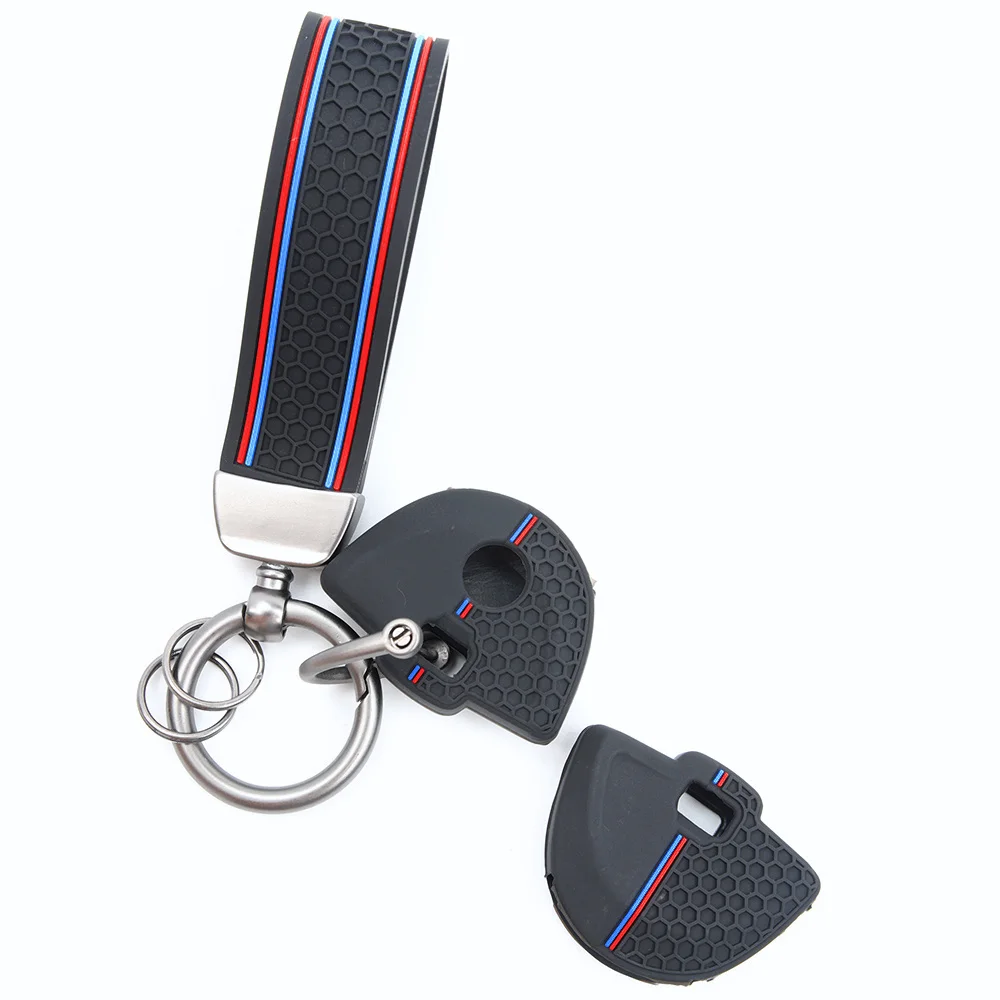 For BMW F750GS F850GS R1200GS R1250GS S1000XR S1000RR G310R G310GS Soft Silicone Smart Key Protector Clasp Key Holder