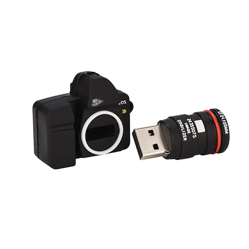 Unidad Flash USB para cámara, pendrive con dibujos animados, 32G, 64GB, 4gb, 8gb, 16gb, 128gb