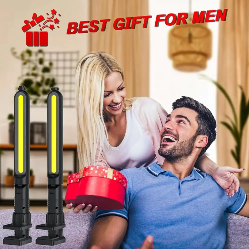 

4400mAh Battery Super Bright Work Light Portable Design 2400LM Brightness Rechargeable Work Light Hooks Light Bar