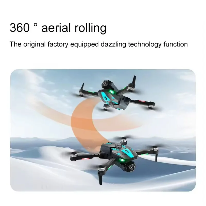 NEW Drone 8K HD Electrically Adjustable Camera Brushless Obstacle Avoidance 4.3in Screen and 2.4in Screen Foldable RC Quadcopter