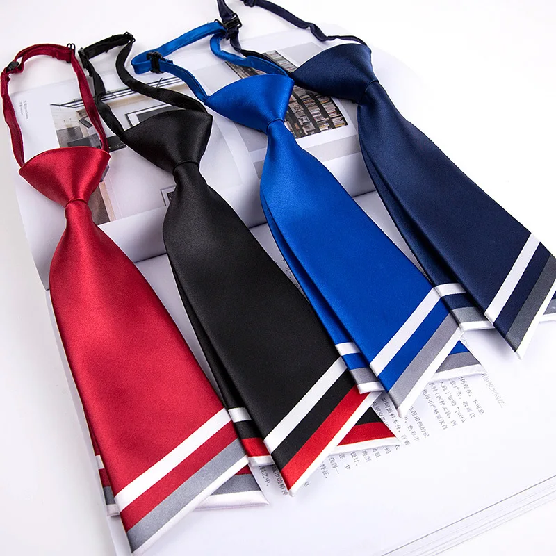 Women short tie Student Uniform Collar Butterfly Bow knot Black Red Mini Neckties Cravats Girls Solid Neck Ties Ladies Neck wear