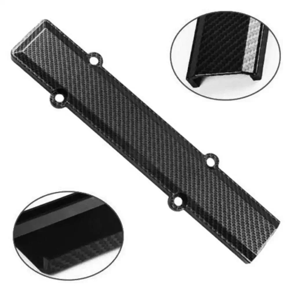 For Honda Civic B16 B18 VTEC Type-R Style JDM Front Engine Valve Cover Trim Spark Plug Insert Car Accessories Carbon Fiber Look