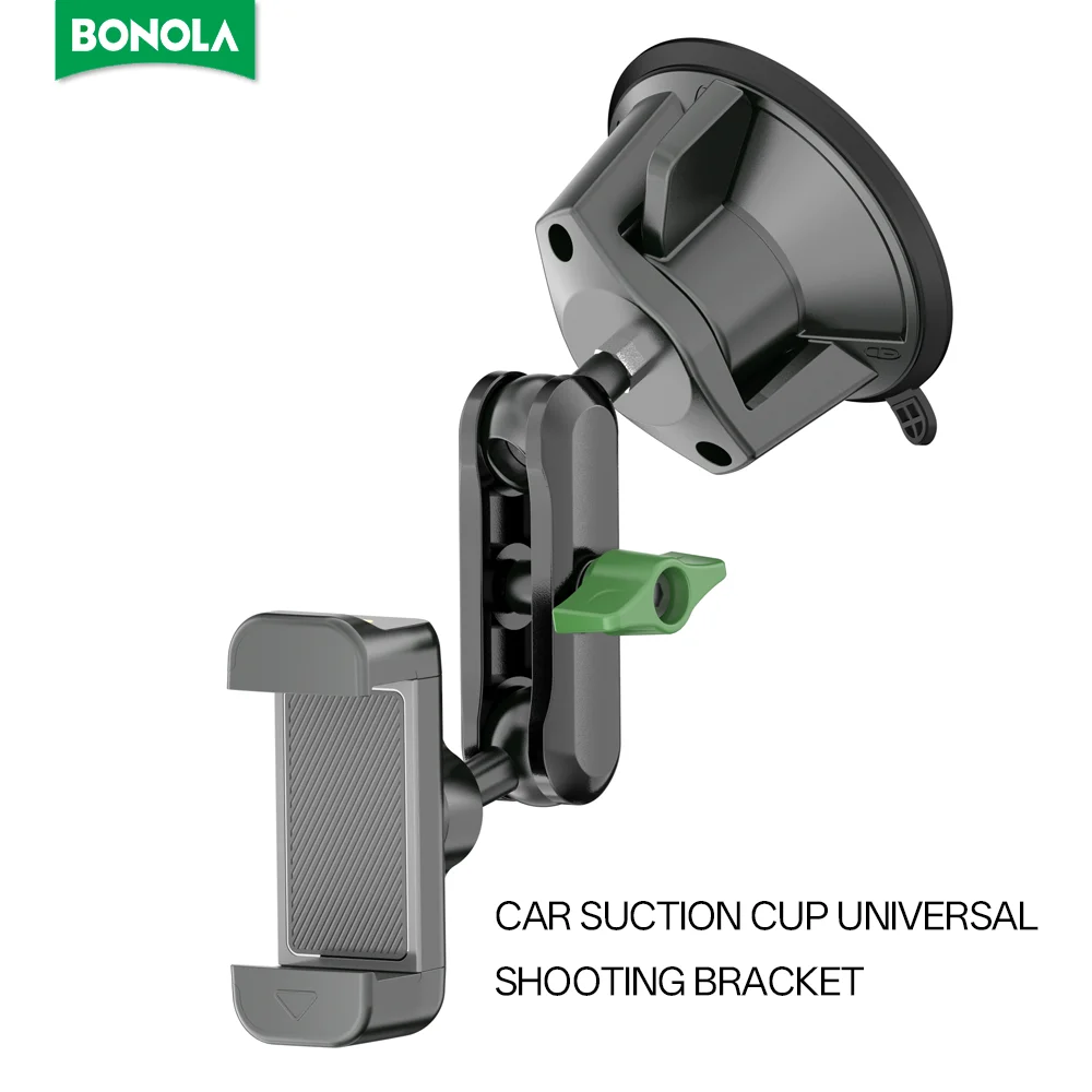 

Bonola Vacuum Phone Holder for Car 360° Adjustable Suction Cup Car Phone Mount for Windshield Dashboard Clamp Phone Holder