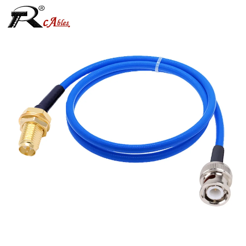 

RG402 Coax Cable BNC To SMA Male Female Connector SMA To BNC Crimp for RG402 High Frequency Test 50ohm Fast