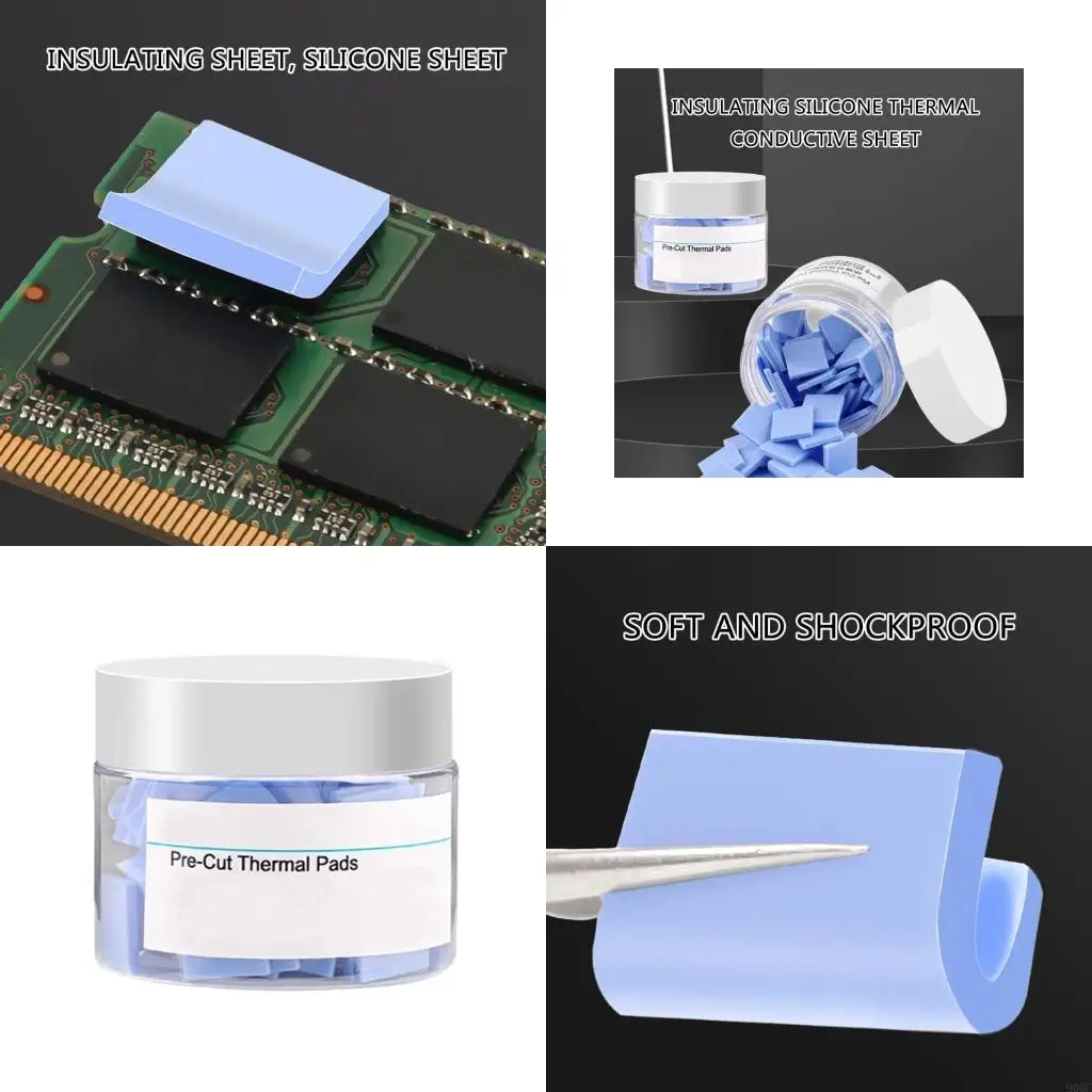 

900F 100/50 единиц силиконовой теплорассеивающей прокладки, мм для стабильной и прохладной работы вычислительного