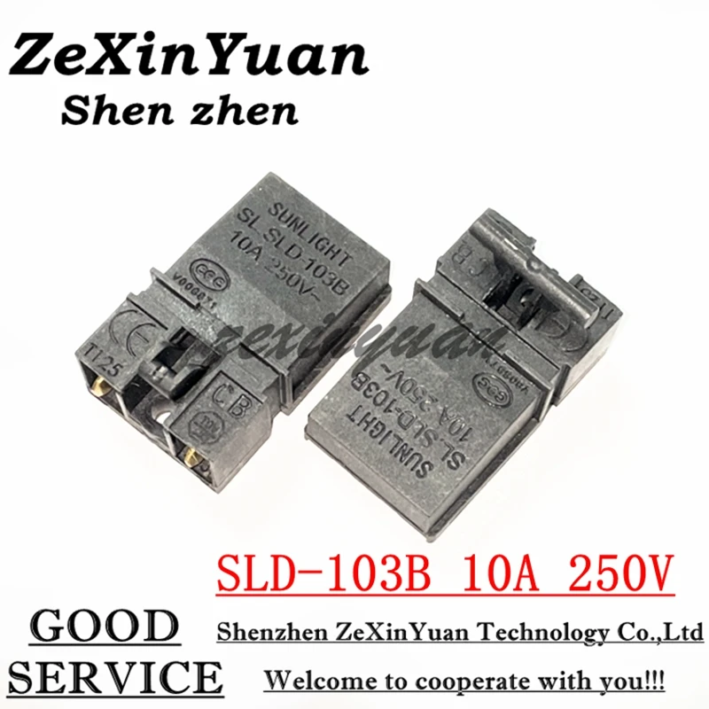 1 sztuk/partia oryginalny SLD-103B 10A 250V T125 czajnik termoelektryczny armatura przełącznik kontroli temperatury