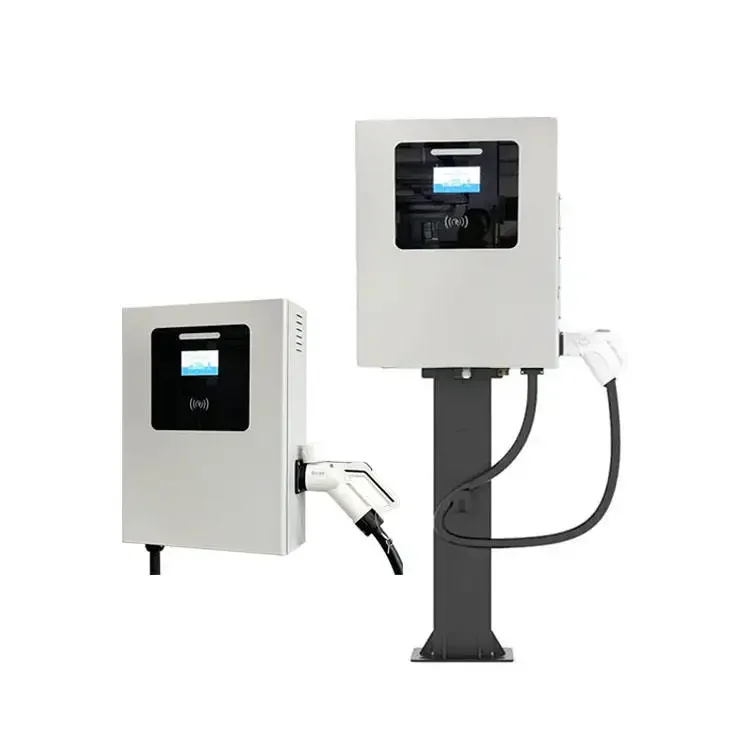 

dc ev charger post for home-use dc electric vehicle charging pile 7KW-40KW wall-mounted ev charger