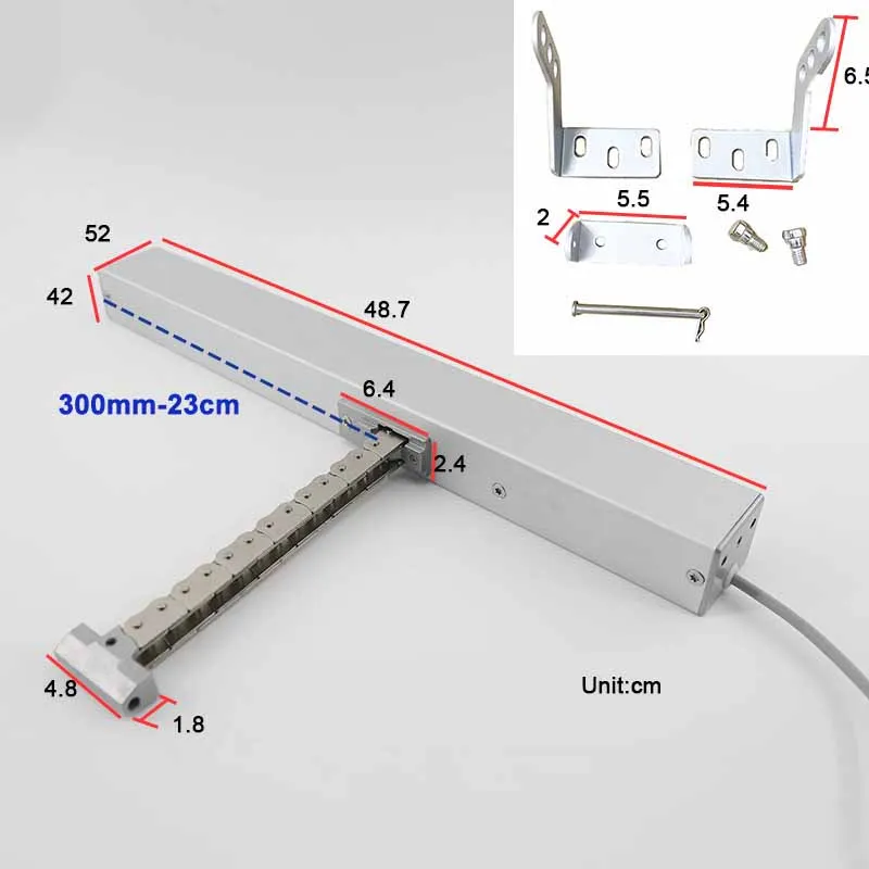 AC Electric Window Opener Skylight Motor Tuya zigbee Intelligent Actuator For Roof Window Basement