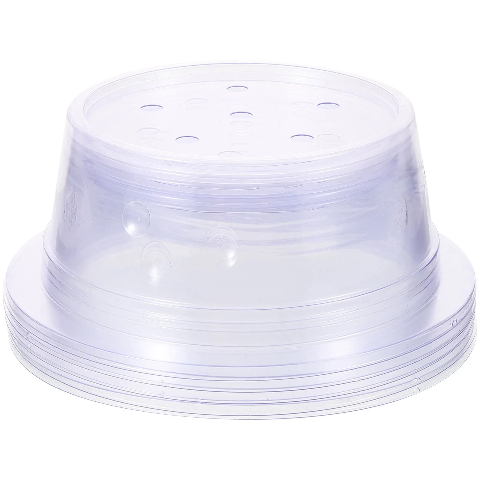 5 قطعة السوشي قبة واضح غطاء للطعام كعكة حامل غطاء لعرض الحلوى الغطاء الواقي المنزلية كعكة قبة المطبخ بار التبعي