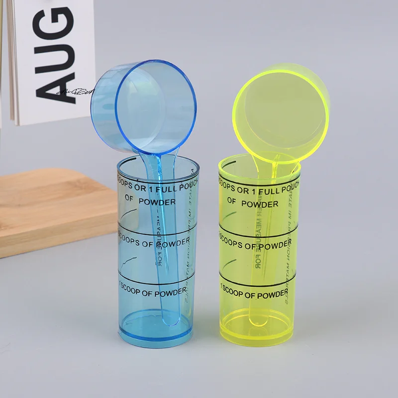 البلاستيك الجينات الأسنان قياس ملعقة السائل عن طريق الفم الانطباع المواد خلط كوب مغرفة لأداة مسحوق مختبر الأسنان