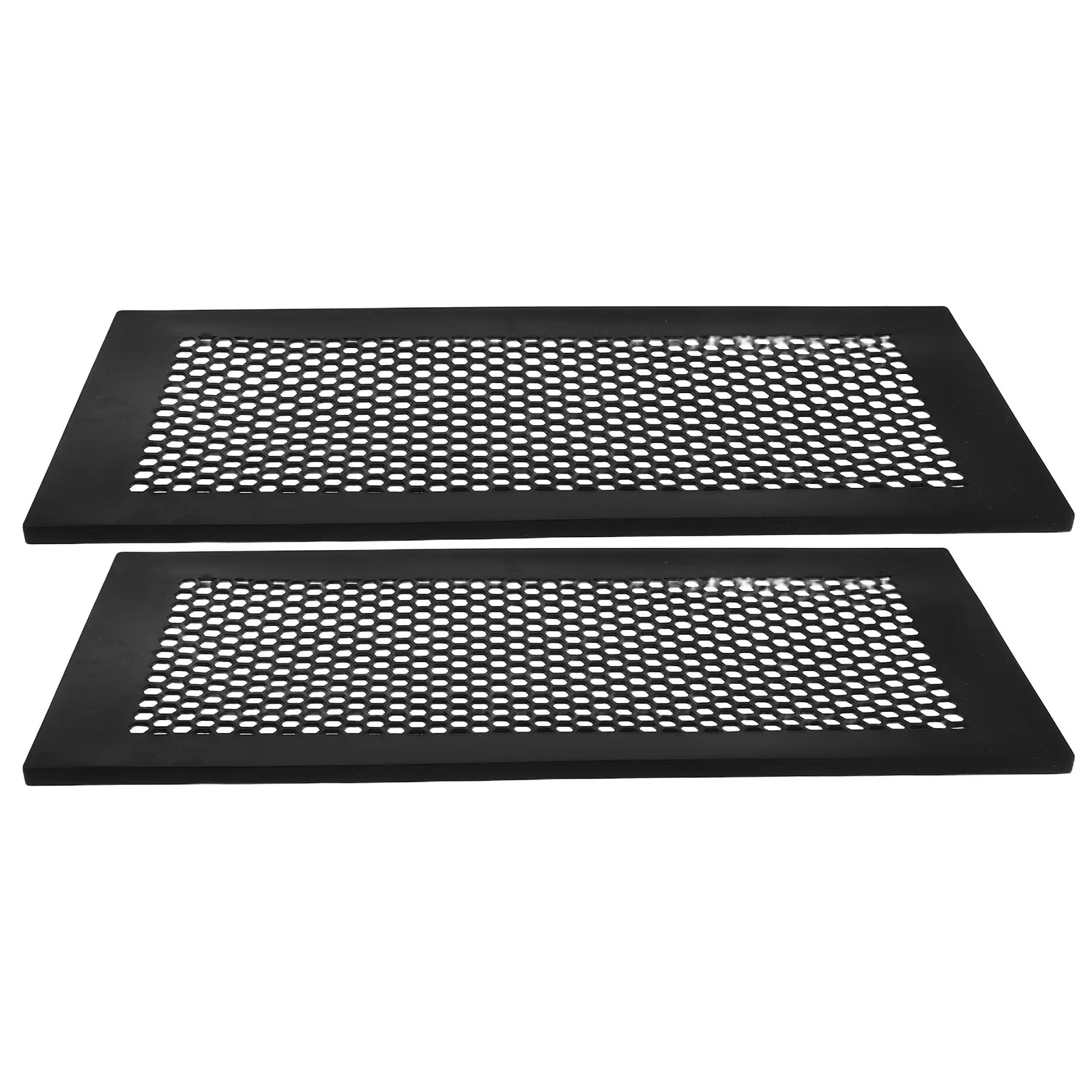 

2Pcs Silicone Floor Register Cover 4x10in Honeycomb Vent Grille Enhanced Airflow Dust Guard for Hvac Heat Cool Floor Vent