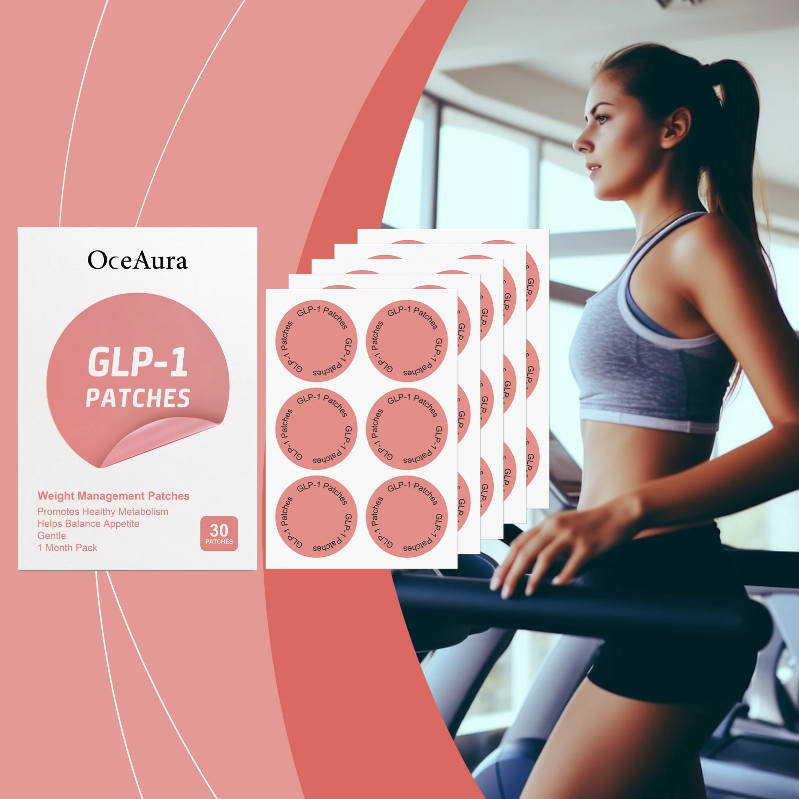 Hot Assistive Care Patch Burns Gentle Weight Management Patches verfügt über eine langlebige Schlankheitseffekt-Schönheitswerkzeuge