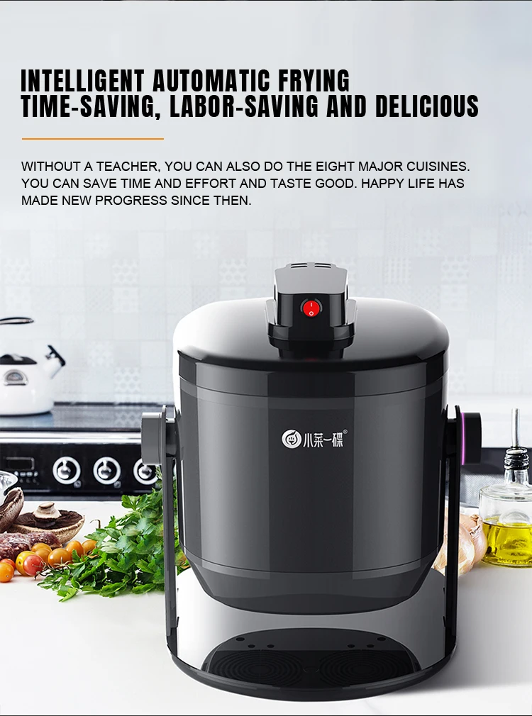 Restaurant Kitchen Robot Stir Fry Equipment Multifunctional Kitchen Robot Cooking Machine