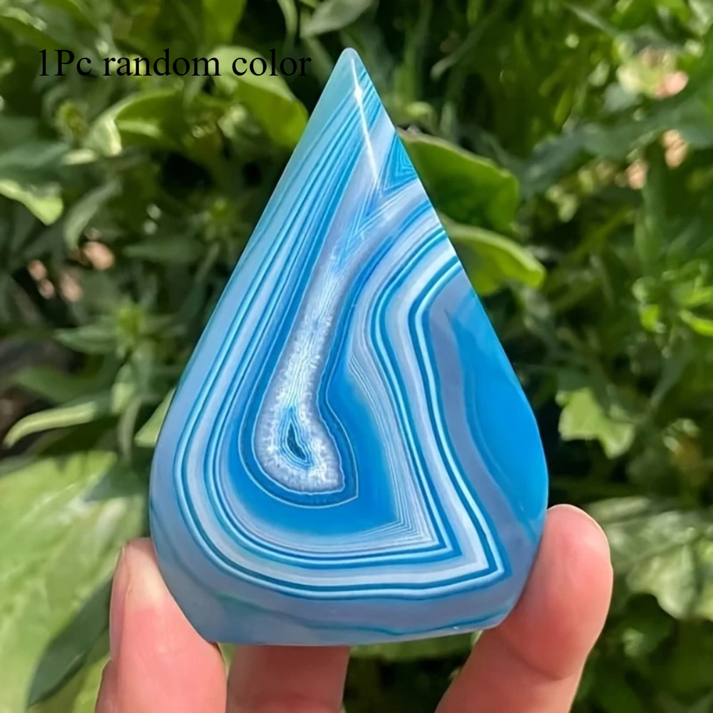 1 Buah Kristal Batu Akik Biru - Office Furniture In China ulasan dan harga
