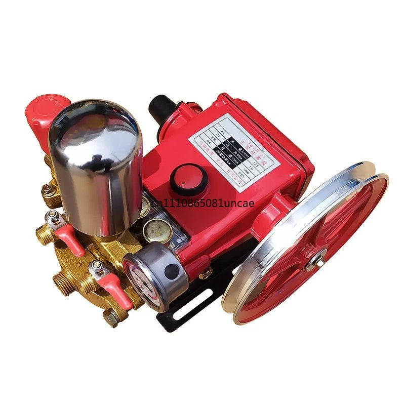 

High Pressure Cleaning Dispenser Sprayer Three-cylinder Plunger Pump Landscaping Pressure Pump Pumping Car Wash Pump Head