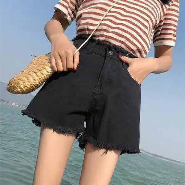 Vintage Denim Overalls Women Summer 2023 Korean Style Pants Loose Wide Leg Jumpsuits Tide Casual All Match Plus Size Women Jeans