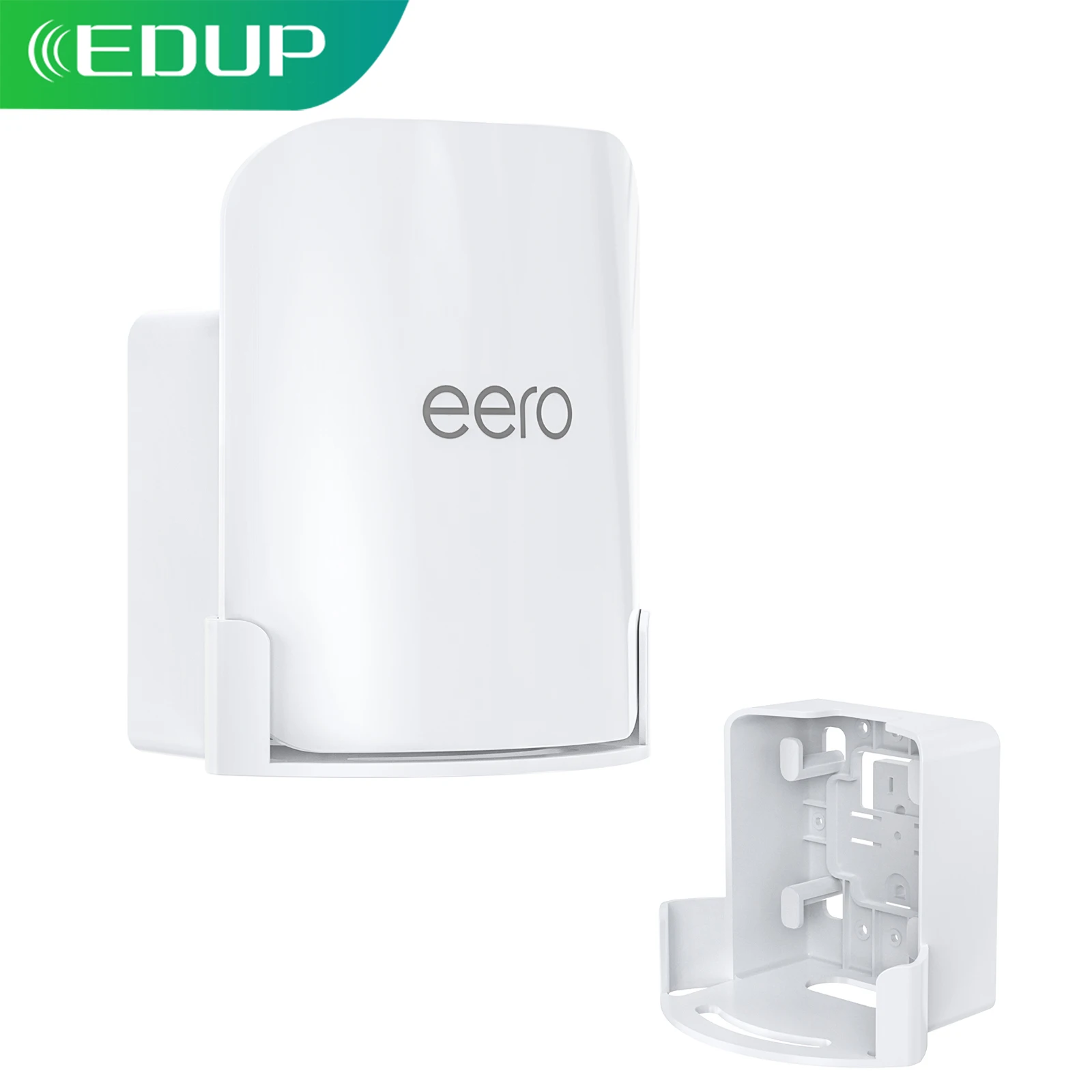 EDUP HY-WT1219-1 Wall Mount for Eero Pro 7 WiFi 7 Router Space-Saving with Cable Management Durable Easy Installation Kit