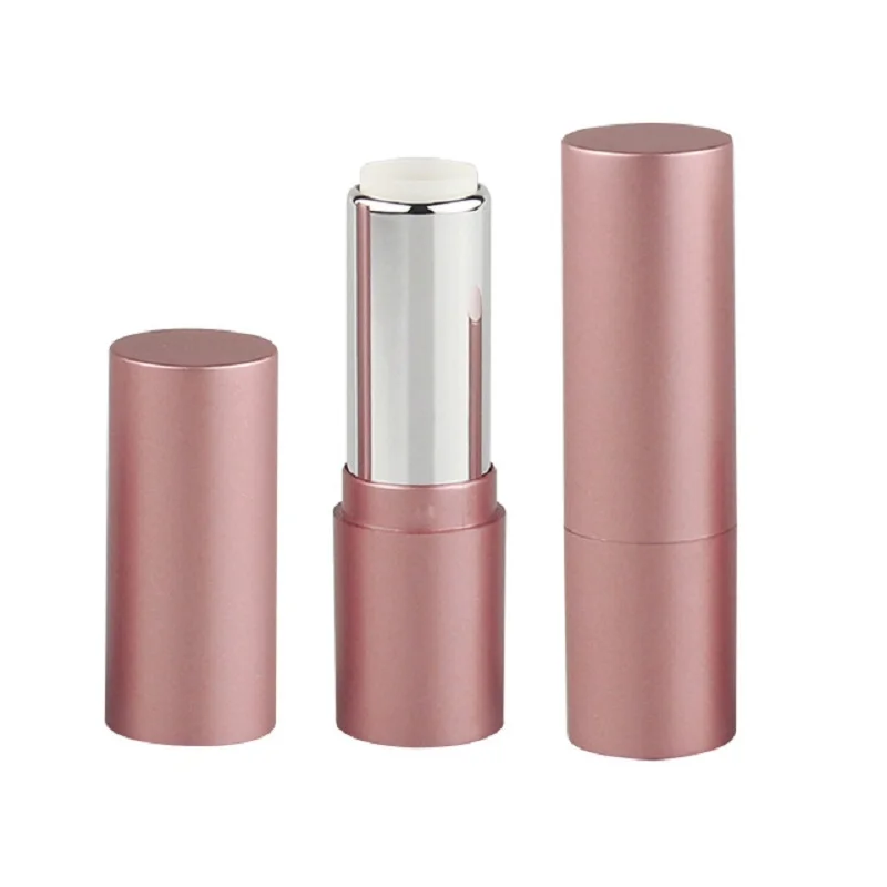 

10pcs 30pcs 12.1mm Lipstick Containers Matte Rose Gold Round Lip Balm Bottle Cosmetic Refillable Packaging Empty Lipstick Tubes