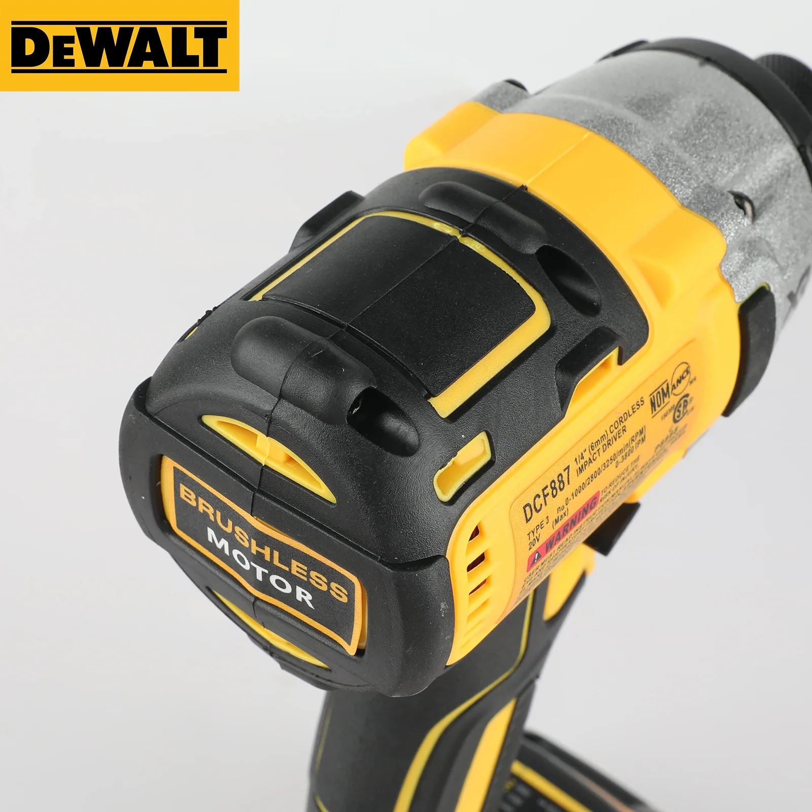 DEWALT DCD887 20V Borstelloze Oplaadbare Slagmoersleutel Draadloze Boormachine multifunctional electronic device