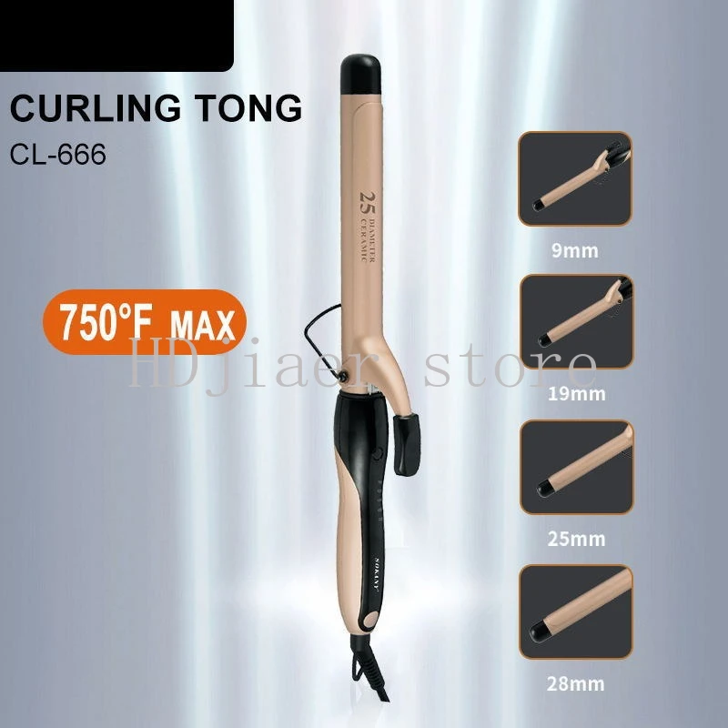

Curling iron Ladies hair Curling iron Adjustable temperature curling iron