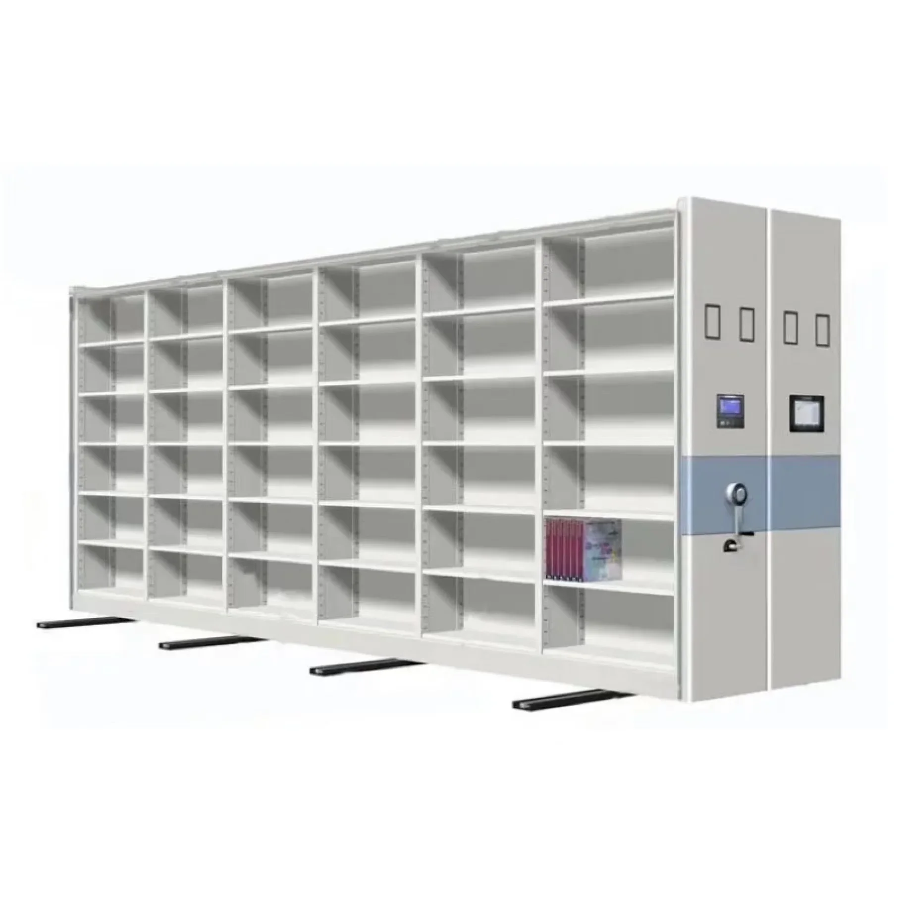 

Mobile Filing Cabinets Electronic Mobile Archive Shelviing System For School/Libarary/Hospital/Office