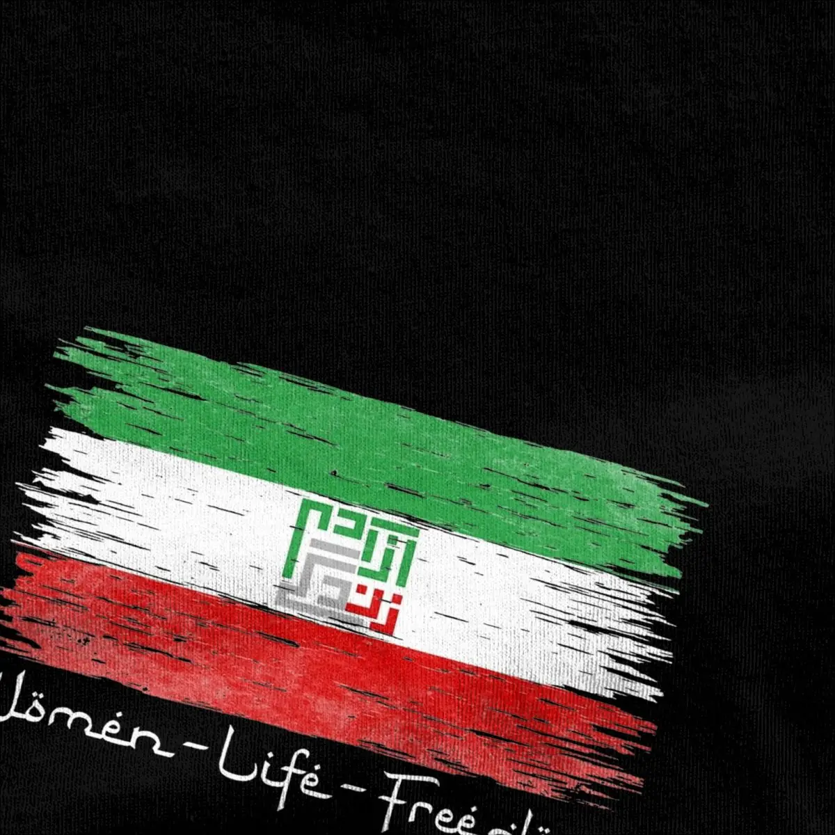 Iran Iranian Flag T-Shirt Beach Retro Streetwear T-Shirts Pure Cotton Novelty Tee Shirt For Couple Short Sleeve Pattern Tees