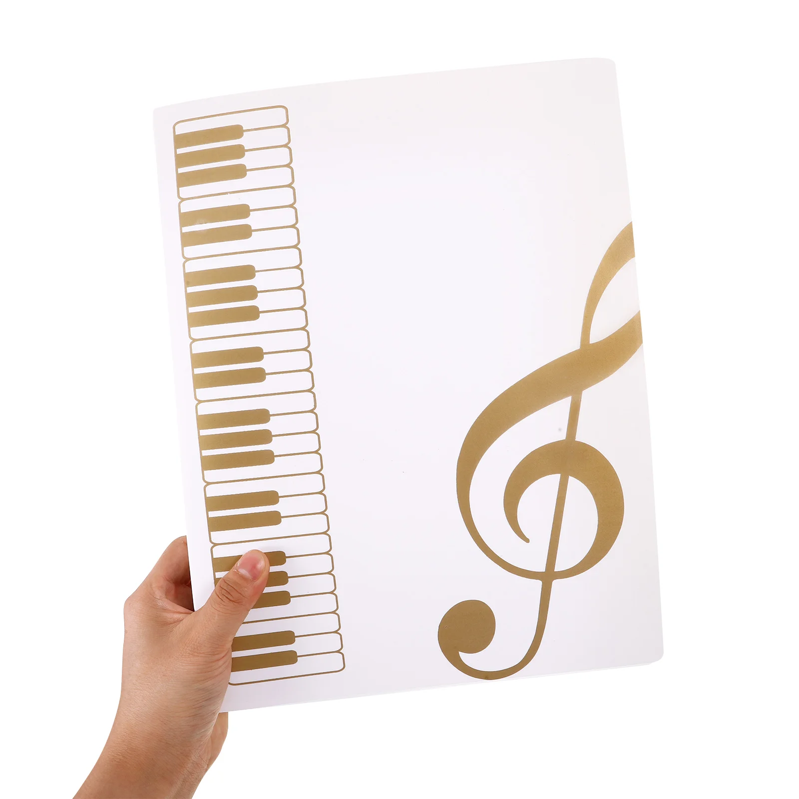

Portable A4 Document Organizer Sheet Music Binder Folder Clear File Holder Storage Solution For Office School Music Studio