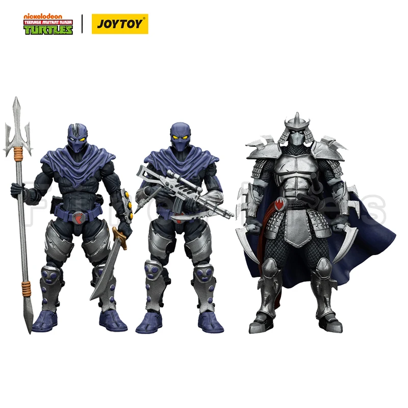 

1/18 JOYTOY Фигурка Черепахи Шредер Foot Clan AB Перевыпускная версия Аниме Модель игрушки