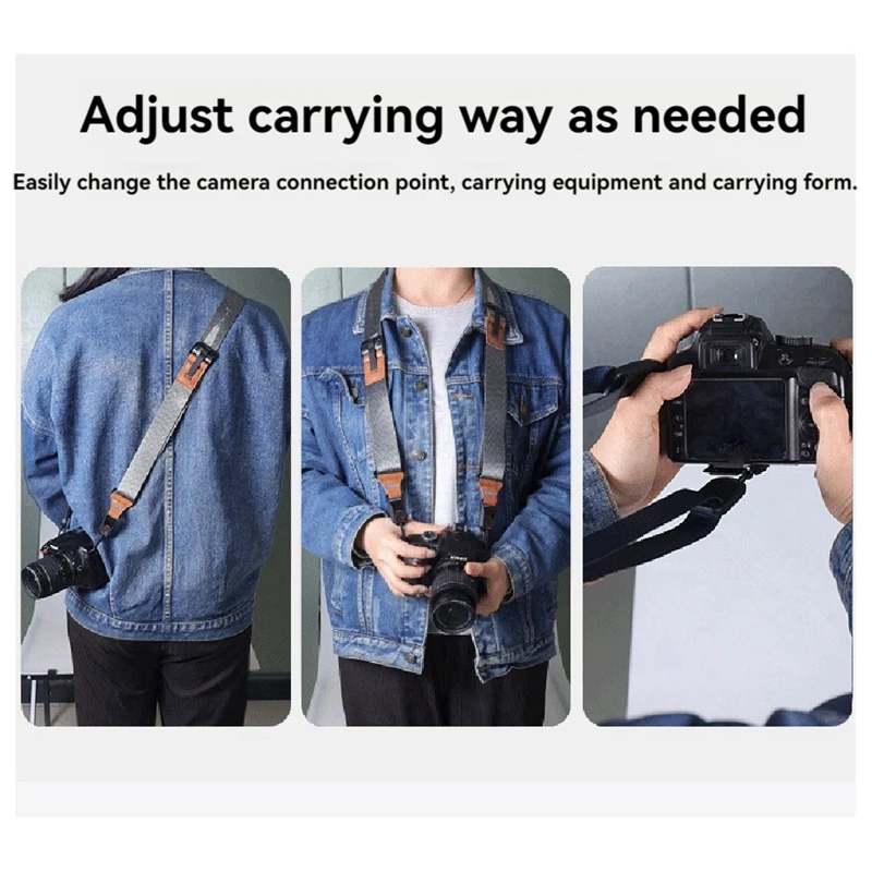 Camera Shoulder Neck Strap 140Cm Adjustable Sling Camera Strap For Nikon Canon Sony Olympus DSLR Camera