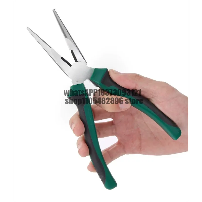 Pointed nose pliers electrician, pointed nose pliers for manual use, super hard 8 inch multi-functional pointed nose pliers