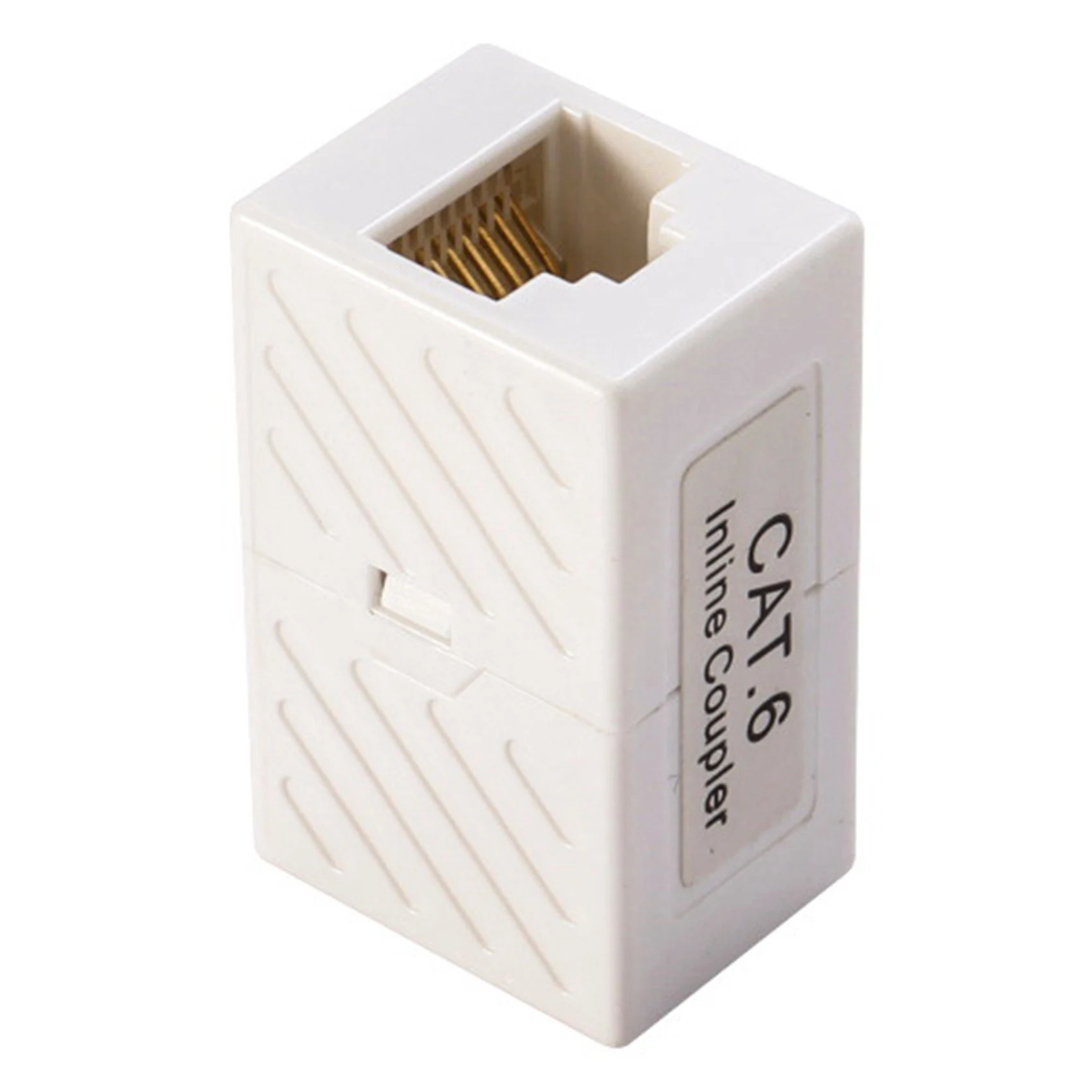 AP-10 Buah Coupler RJ45, untuk Ethernet Cat5 Cat5E/Cat6