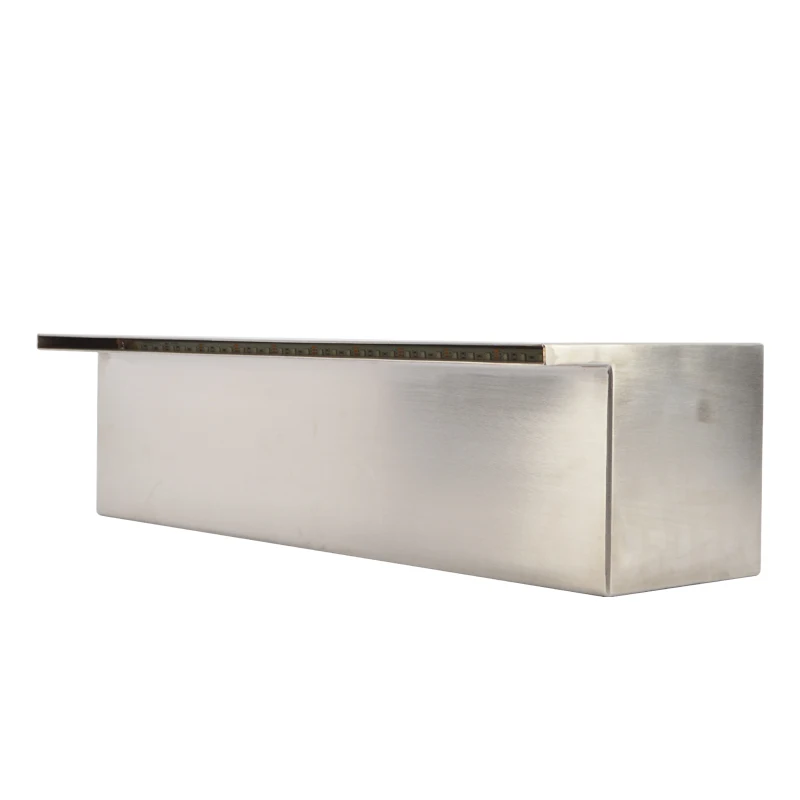 

Factory Supply Stainless Steel Outdoor Spa Accessories Garden Water Curtain Wall Swimming Pool Waterfall Fountain