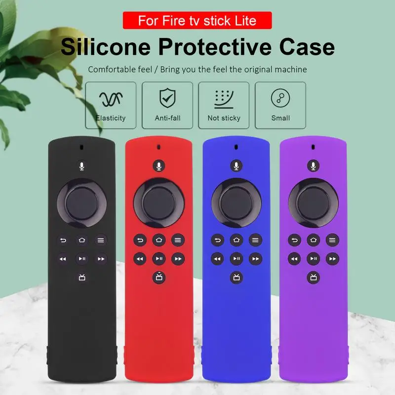 Funda de silicona para Control remoto de TV, Protector suave y lavable para AMAZON Fire Stick Lite, novedad