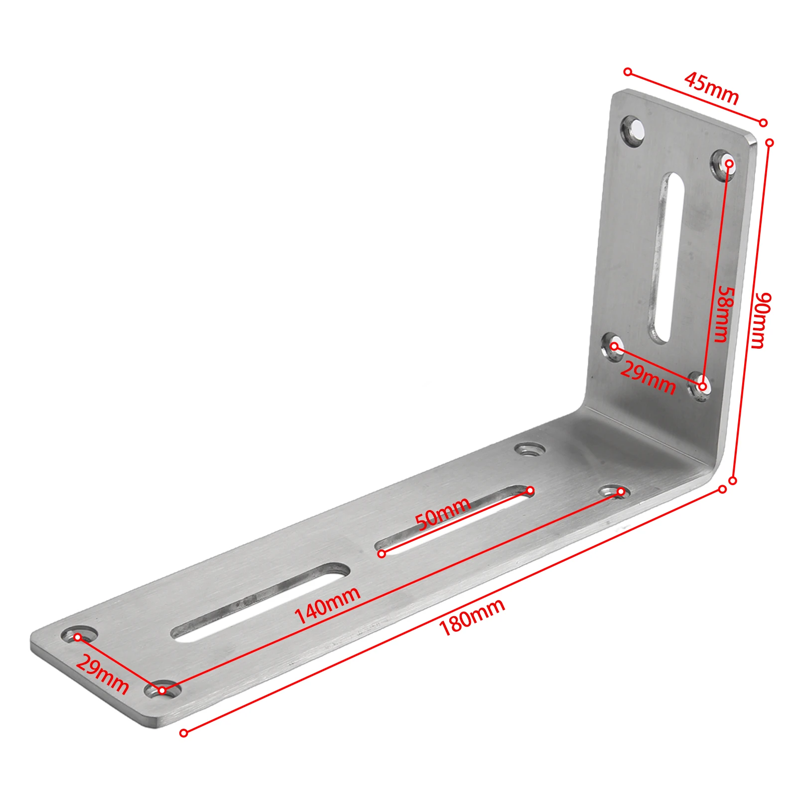 Staffe angolari a forma di L Supporto per ripiani Staffa angolare di 90 gradi per mobili ﻿ Hardware di fissaggio per fissaggio connessione
