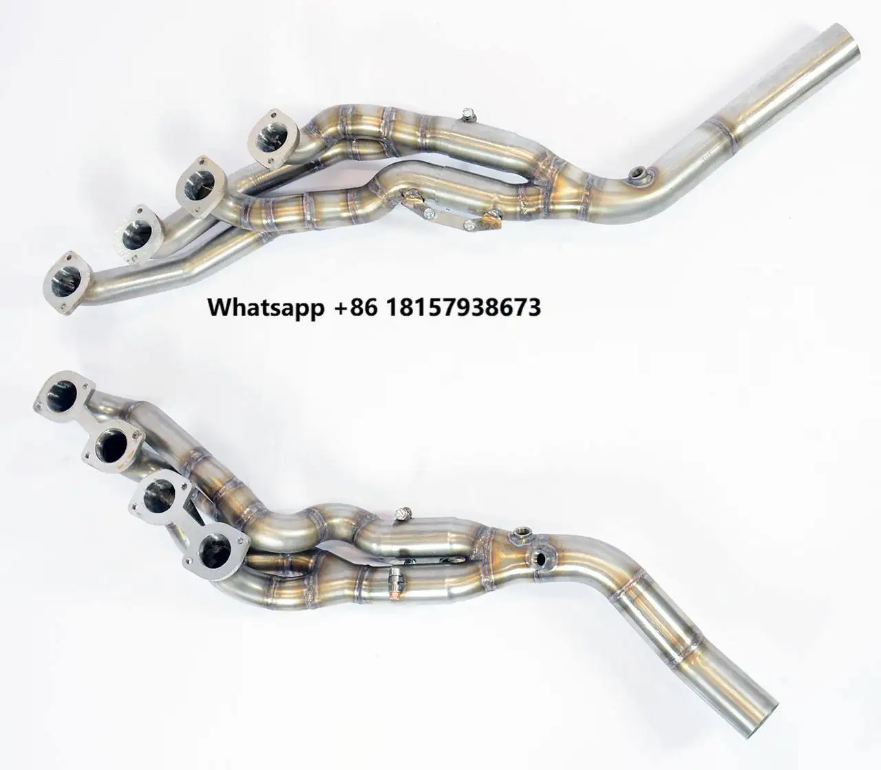 

Mercedesw210 Customized Catalytic Converter Core Exhaust System Motorcycle Manufacturer's Exhaust Pipes with Head Section