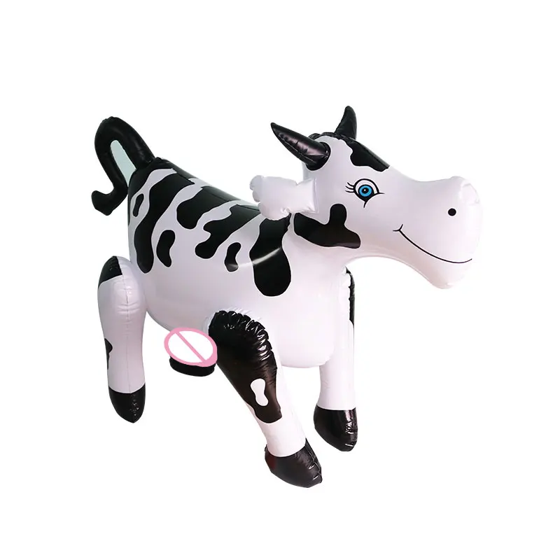 

Inflatable cow costume cute farm animal suit adult Halloween carnival animal theme party Cosplay costume