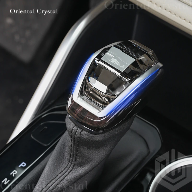 LED Is Suitable for Toyota RAV4 Highlander Crown WILDLENER Crystal Illuminated Gear, Charging Use, Seven Color Illuminated Gear
