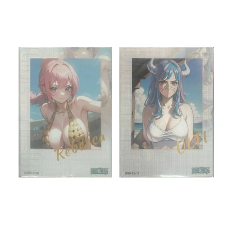 Japanse Anime Een Stuk Perona Nojiko Nefertari D. Vivi Nico Robin Collectible Kaarten Kerst Verjaardagscadeautjes Kinderspeelgoed