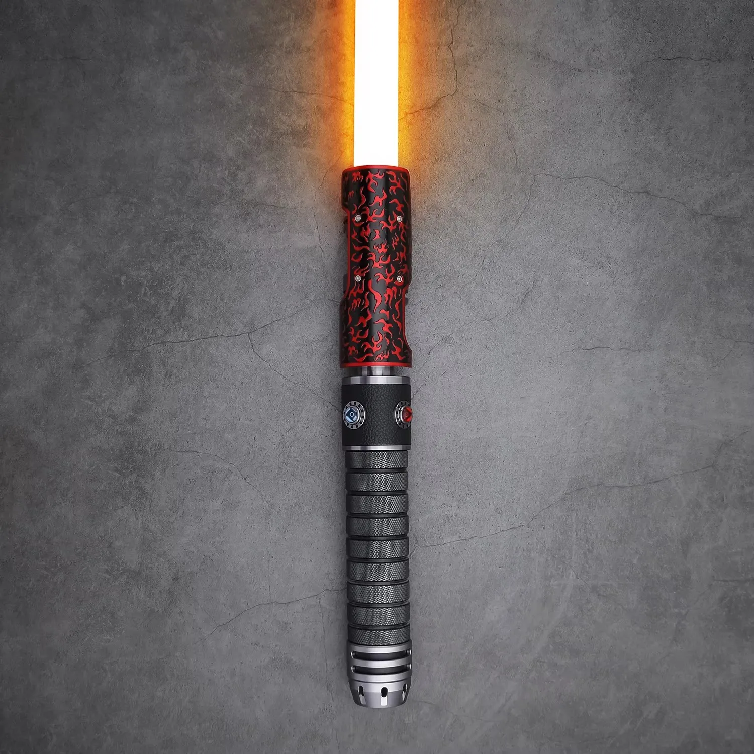 TXQSTUDIO Relic Hunter V2 RGB Heavy Dueling Neopixel Lightsaber Metal Hilt For Dueling Sword Smooth Swing For Adult Cosplay