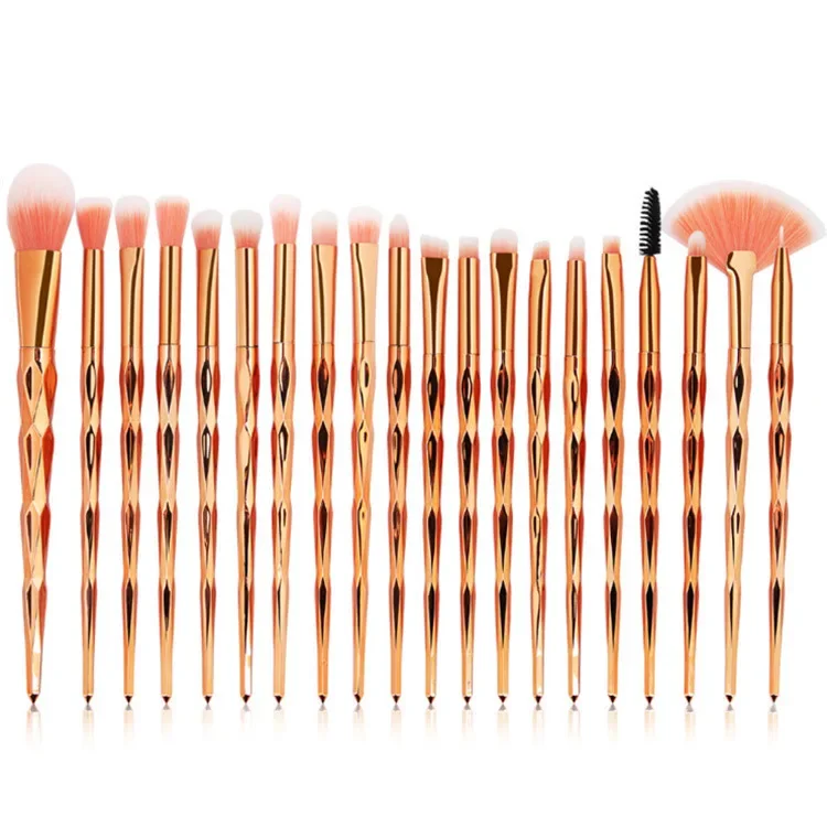 Professional Eyelash Makeup Brushes Set Eyeshadow Eyebrow Foundation Mascara Cosmetic Tools Kits