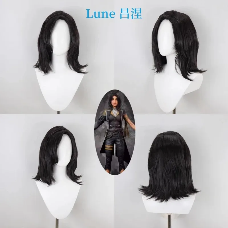 qa156Game Clair Obscur：Expedition 33 Cosplay Sciel Lune Maelle Gustave wigs Halloween new Man Woman Wig