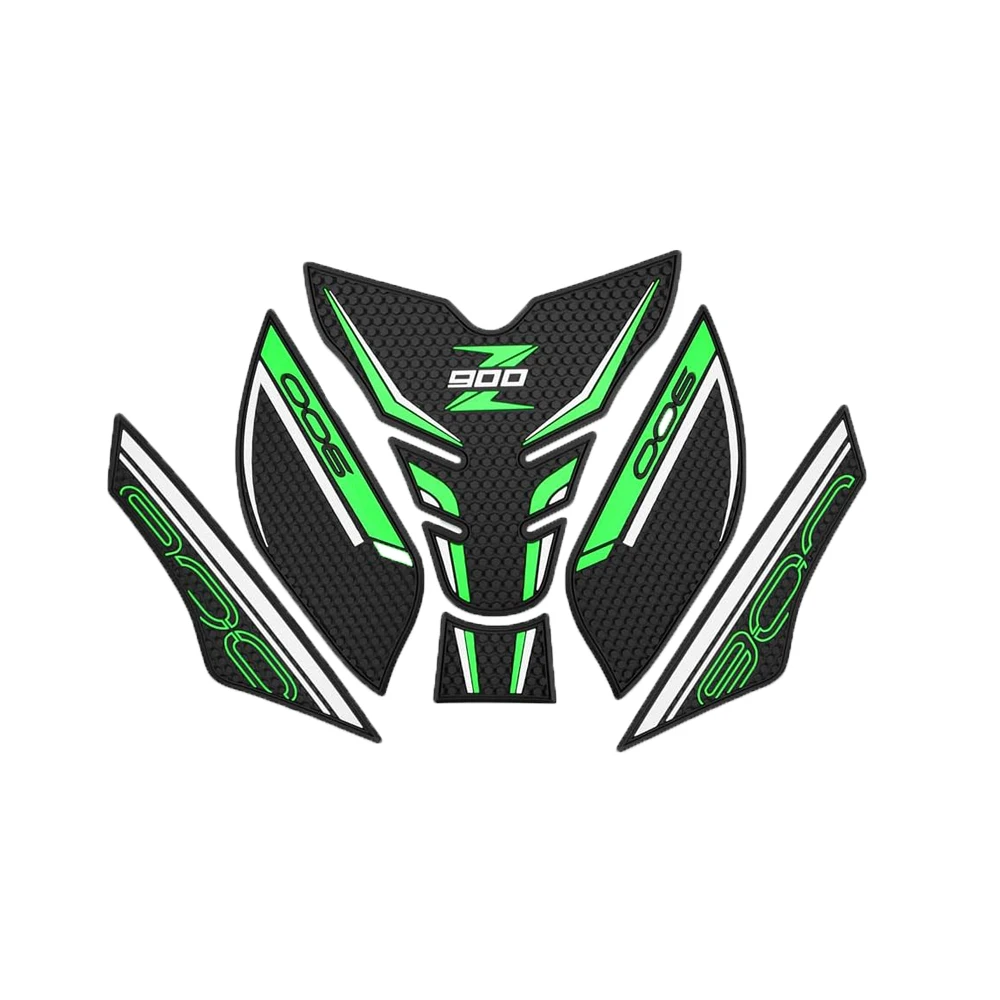 Para kawasaki z900 2025 acessórios da motocicleta antiderrapante decalque decorativo almofada do tanque de combustível bicicleta kit adesivo protetor