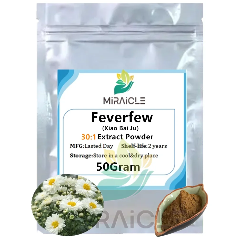 50-1000g Extracto de crisantemo blanco pequeño Feeverfew Extract