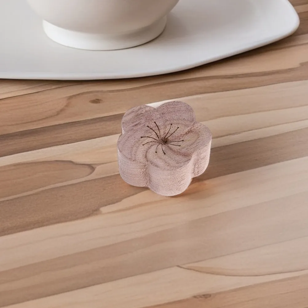 2Pcs Small Wooden Essential Oil Diffuser Portable Wood Aromatherapy for Home Office Natural Wood Grain