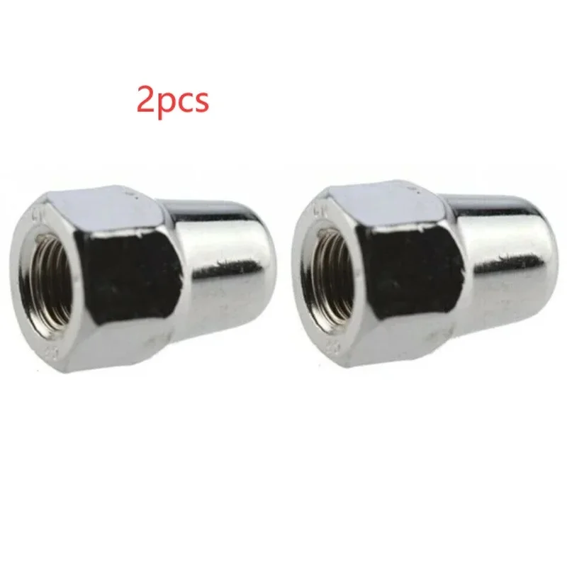 Cap Nut M9 for Shimano Front Hub Dynamo Solid Axle Replacement Y31414210 2pcs/10pcs