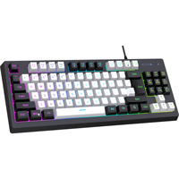 Mini Keybaord 87% Form Factor 87Keys Gaming Keybaord Wired Full Key Hot-Swappable RGB Backlit Gaming keyboard