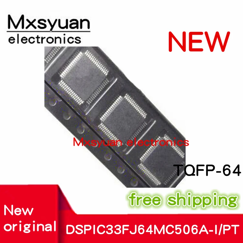 Lote de 5 a 20 unidades, DSPIC33FJ64MC506A-I/PT DSPIC33FJ 64MC506A-I/PT TQFP64, nuevo y original