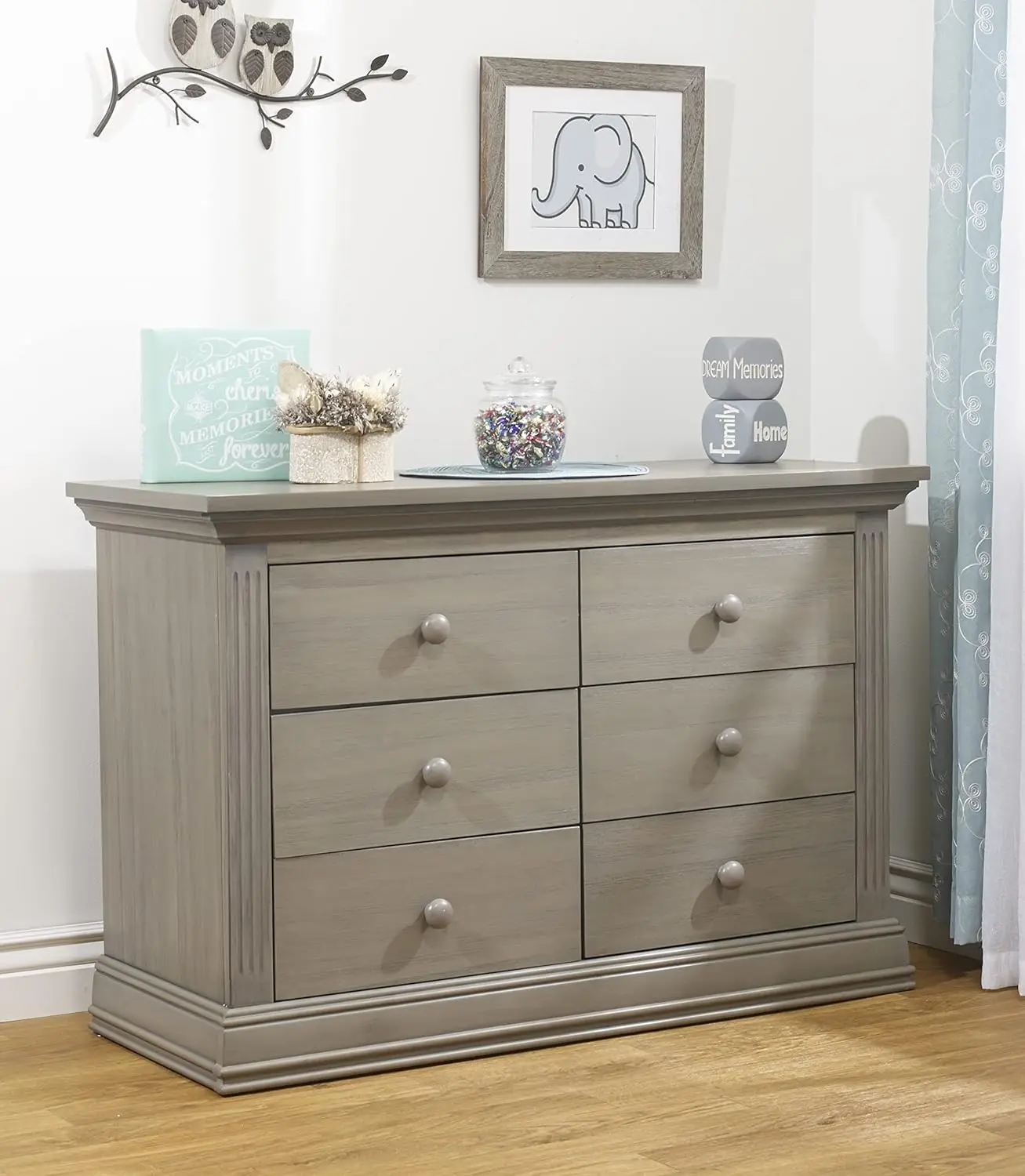 Sorelle Furniture Paxton Baby Dresser – Dresser For Nursery, Kids Bedroom Furniture, Baby Dresser Drawers, Storage For Child’S