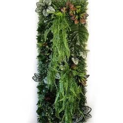 40 * 120cm 3D Art Plant Grass Decoration Home Birthday Wedding Hotel Background Subtropical Plant Garden Decoration